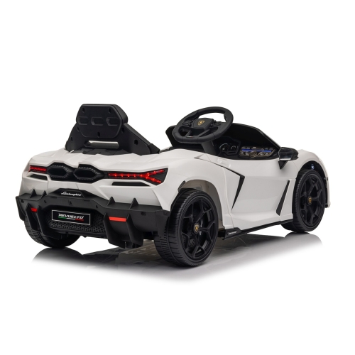 Auto na akumulator dla dzieci Lamborghini Revuelto Biały QLS-8603.BIA